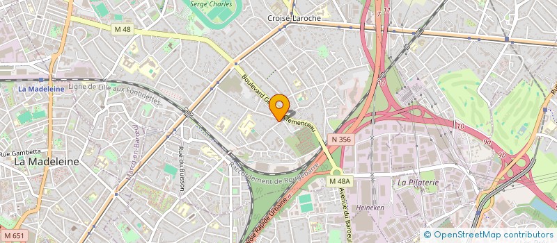 localisation de l'entreprise ACTINOR SOC à MARCQ-EN-BARŒUL