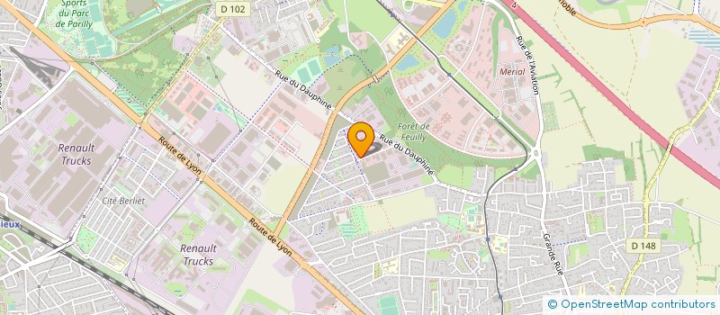 localisation de l'entreprise ACTINOX  SAINT-PRIEST