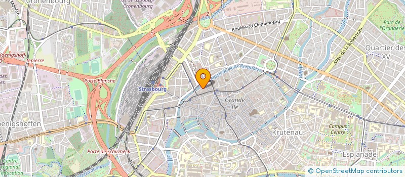localisation de l'entreprise ACTINVISION GROUP à STRASBOURG