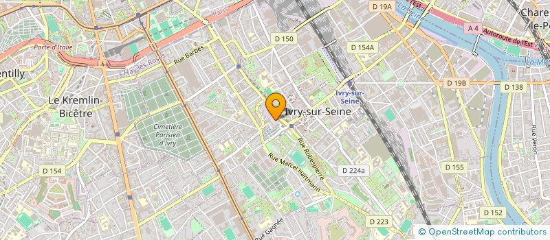 localisation de l'entreprise ACTIODEV MEDIA GROUP  IVRY-SUR-SEINE