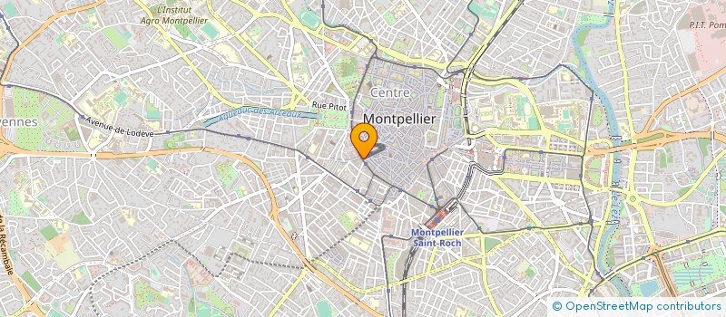 localisation de l'entreprise ACTIOMEDIA VOYAGES à MONTPELLIER
