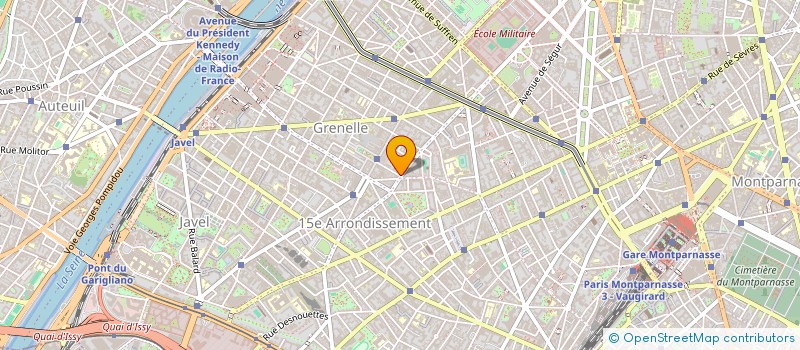 localisation de l'entreprise ACTION 15.COM  PARIS