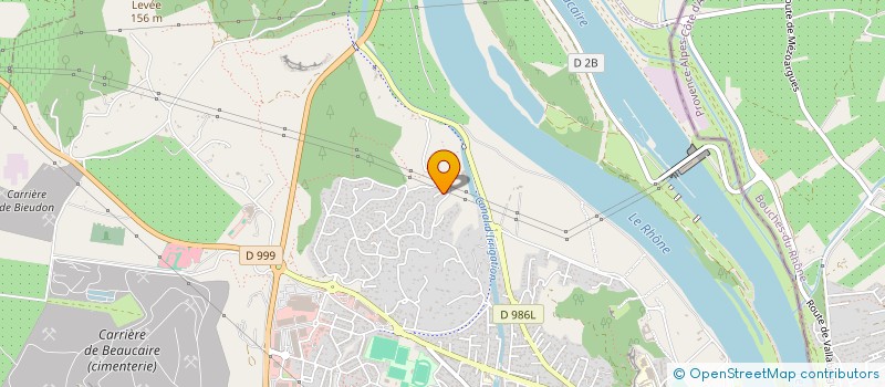 localisation de l'entreprise ACTION 2000 FB à BEAUCAIRE