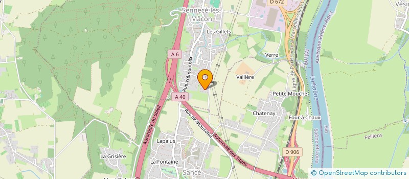 localisation de l'entreprise ACTION à MACON