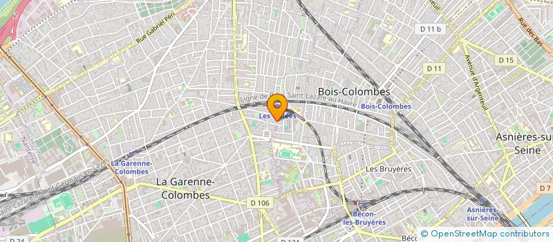 localisation de l'entreprise ACTION 4 TRADE à BOIS COLOMBES