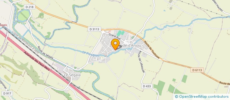 localisation de l'entreprise ACTION  MONTFERRAND