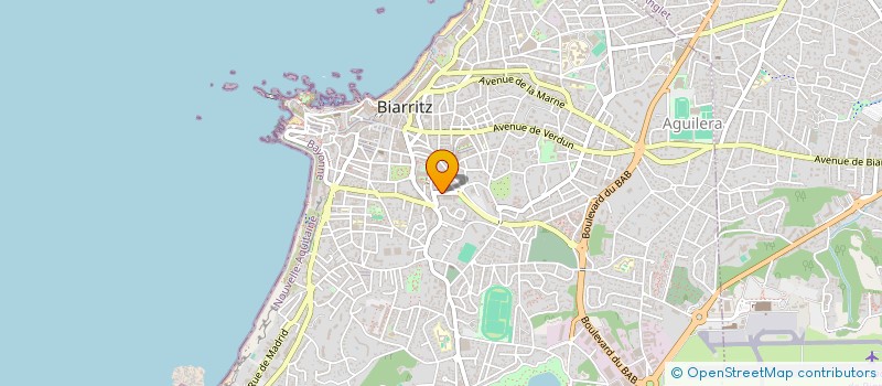 localisation de l'entreprise ACTION 64 à BIARRITZ