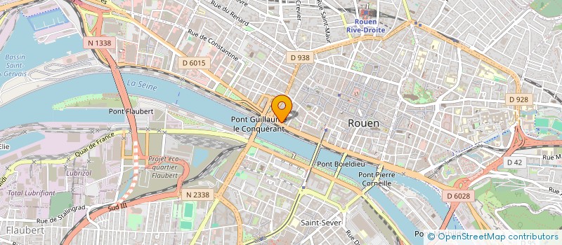localisation de l'entreprise ACTION 76 à ROUEN