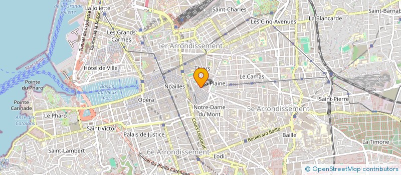 localisation de l'entreprise ACTION AFRIQUE ASIE  MARSEILLE