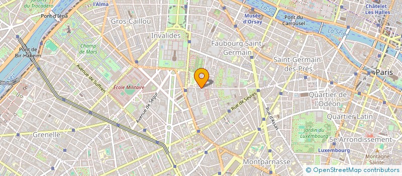 localisation de l'entreprise ACTION AIDE AFRIQUE  PARIS