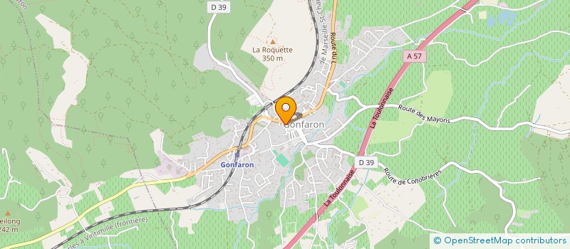 localisation de l'entreprise ACTION'AIR PARACHUTISME83 à GONFARON