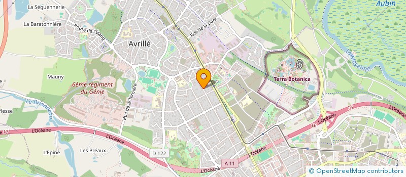 localisation de l'entreprise ACTION ALTITUDE à AVRILLE