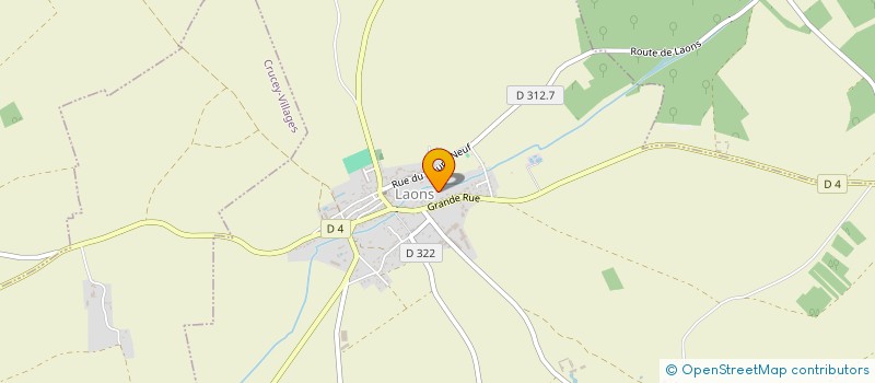 localisation de l'entreprise ACTION ANIMATION à LAONS