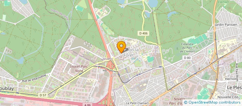 localisation de l'entreprise ACTION AU BENEFICE DE L'EMPLOI ET DE LA REINSERTION FORMATION à MEUDON
