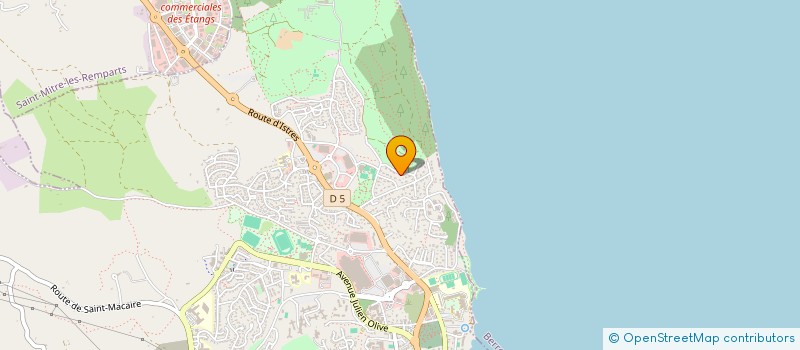 localisation de l'entreprise ACTION AUTO MARTIGUES à MARTIGUES