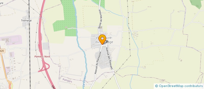 localisation de l'entreprise ACTION AUTO MOTO 09 à VILLENEUVE-DU-PAREAGE