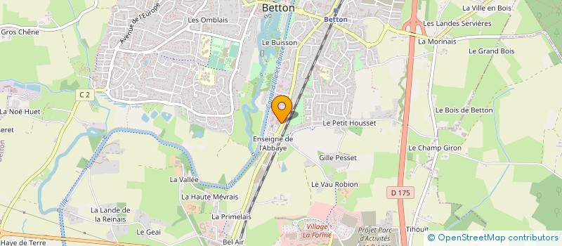 localisation de l'entreprise ACTION AUTOMOBILE à BETTON