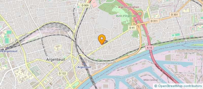 localisation de l'entreprise ACTION AUTONOMIE AVENIR à ARGENTEUIL