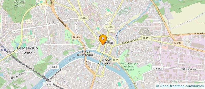 localisation de l'entreprise ACTION BEAUTE à MELUN