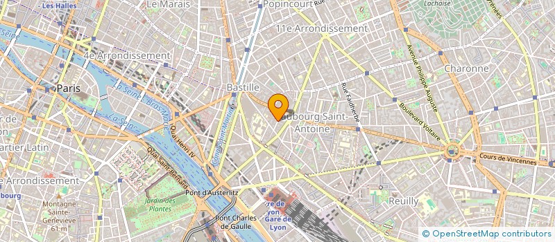 localisation de l'entreprise ACTION BIKE à PARIS