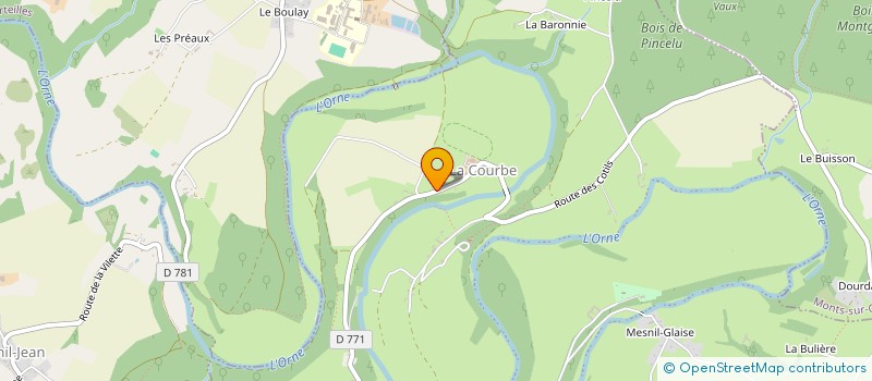 localisation de l'entreprise ACTION BOCAGE à ECOUCHE-LES-VALLEES