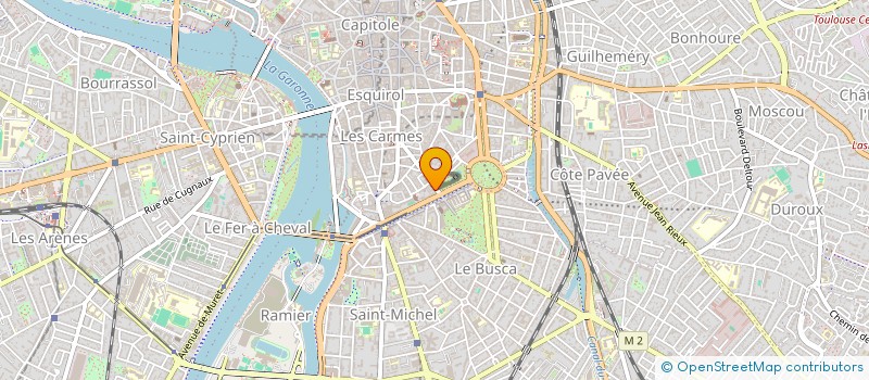 localisation de l'entreprise ACTION BUISNESS ET COMMUNICATION à TOULOUSE