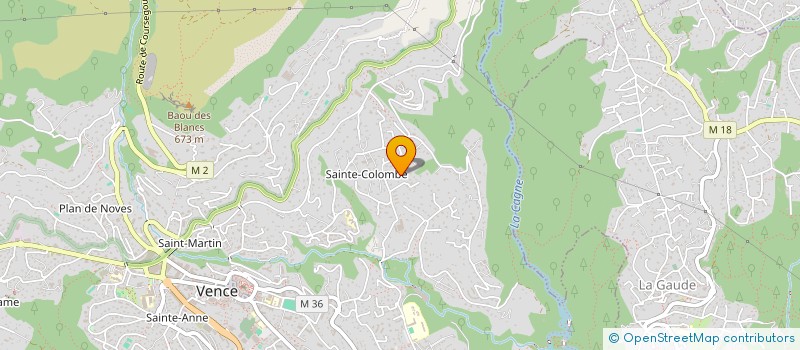 localisation de l'entreprise ACTION BULLE DE FUN  VENCE