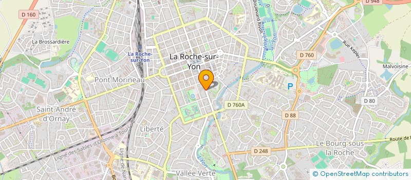 localisation de l'entreprise ACTION CATHOLIQ GENERALE à LA ROCHE-SUR-YON
