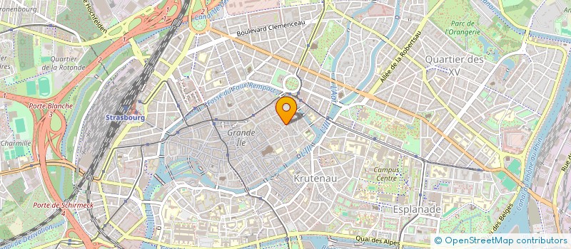 localisation de l'entreprise ACTION CATHOLIQUE DES ENFANTS à STRASBOURG