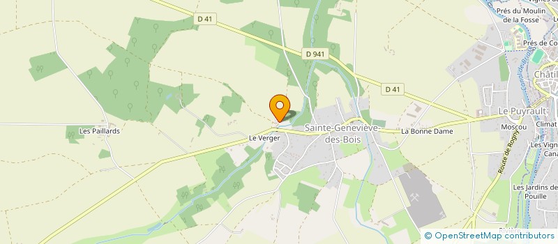 localisation de l'entreprise ACTION CATHOLIQUE DES ENFANTS à SAINTE-GENEVIEVE-DES-BOIS