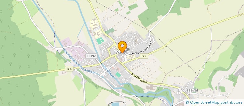 localisation de l'entreprise ACTION CATHOLIQUE DES ENFANTS DE HAUTE-MARNE à WASSY