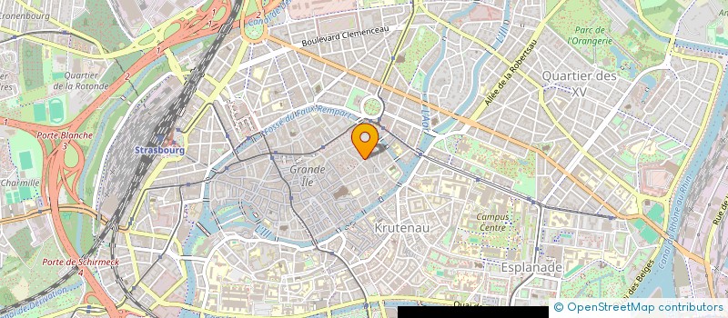 localisation de l'entreprise ACTION CATHOLIQUE FEMININE à STRASBOURG