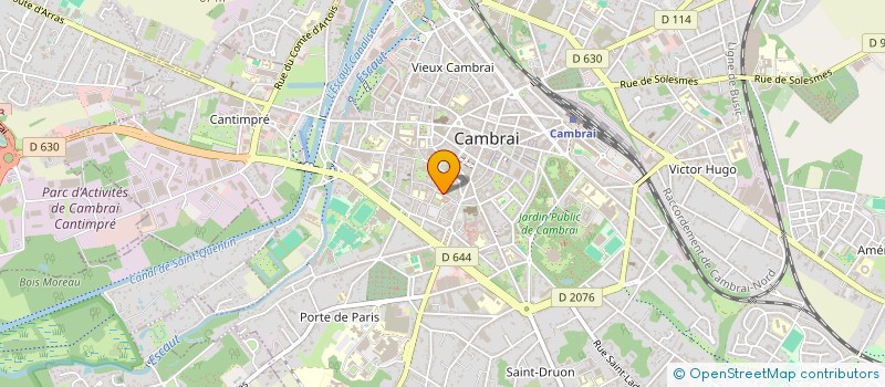 localisation de l'entreprise ACTION CATHOLIQUE GEN FEMININE à CAMBRAI