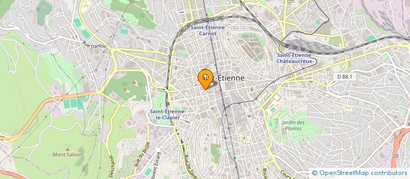 localisation de l'entreprise ACTION CATHOLIQUE GENERALE FEMININE à SAINT-ETIENNE