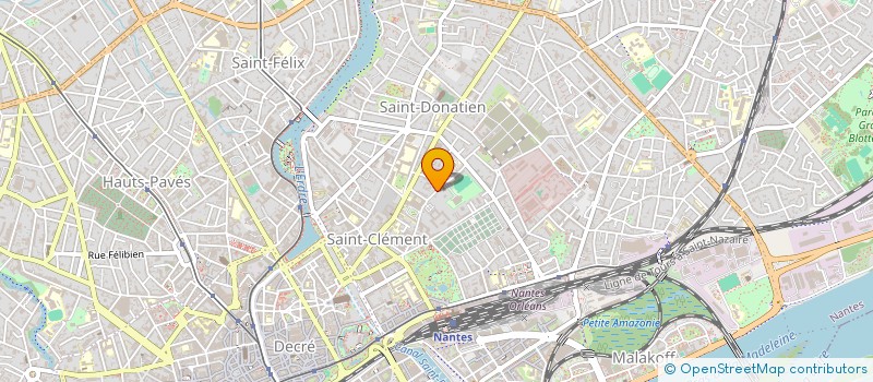 localisation de l'entreprise ACTION CATHOLIQUE GENERALE FEMININE  NANTES