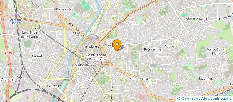 localisation de l'entreprise ACTION CATHOLIQUE RURALE à LE MANS