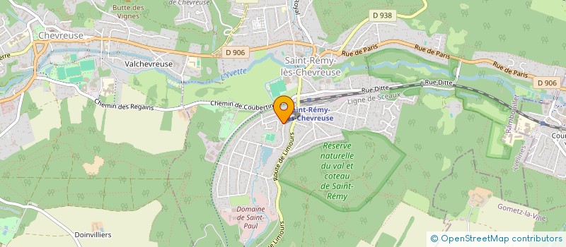 localisation de l'entreprise ACTION CHANT CLASSIQUE à SAINT-REMY-LES-CHEVREUSE