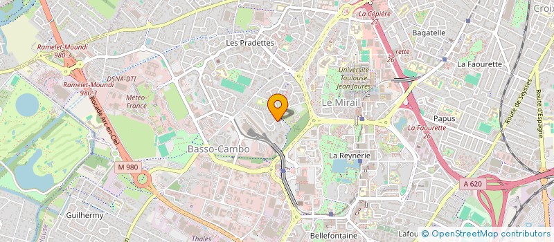 localisation de l'entreprise ACTION CHEZ NOUS  TOULOUSE