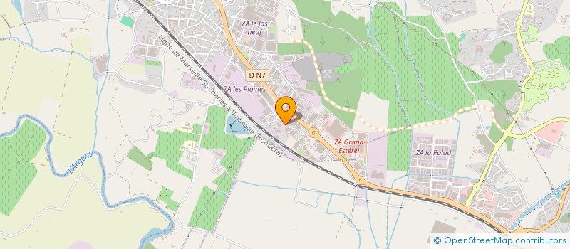 localisation de l'entreprise ACTION CLEAN 83 à PUGET-SUR-ARGENS