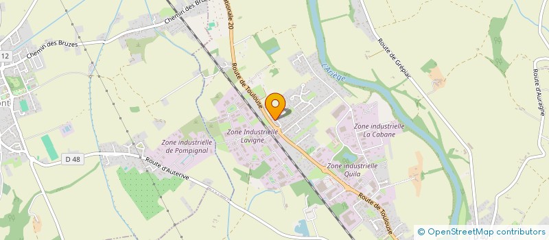 localisation de l'entreprise ACTION CLIM à MIREMONT