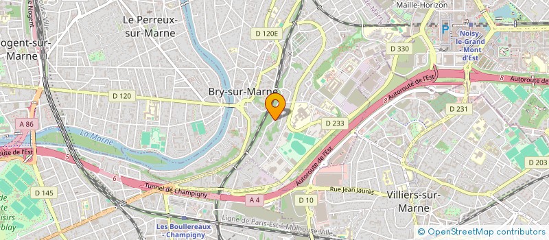 localisation de l'entreprise ACTION CLIMAT ENERGIE à BRY-SUR-MARNE