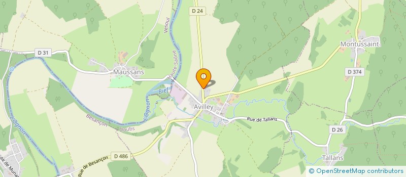 localisation de l'entreprise ACTION CLUB 2000  AVILLEY