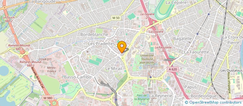 localisation de l'entreprise ACTION-CO à TOULOUSE