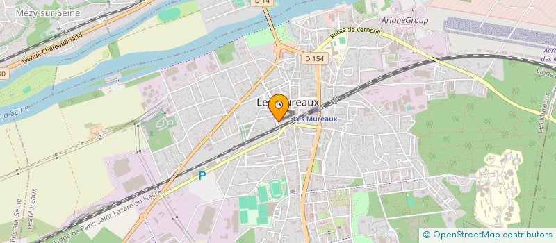 localisation de l'entreprise ACTION COMMERCE à LES MUREAUX