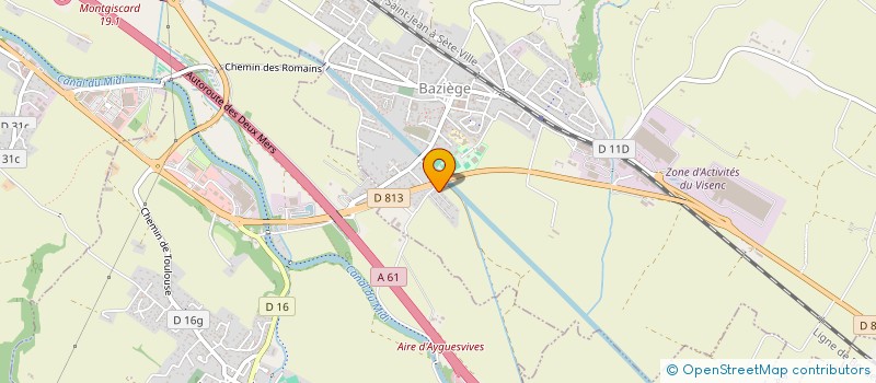 localisation de l'entreprise ACTION COMMERCIALE ET DEVELOPPEMENT  BAZIEGE