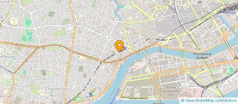 localisation de l'entreprise ACTION COMMUNE POUR LA REORGANISATION à NANTES