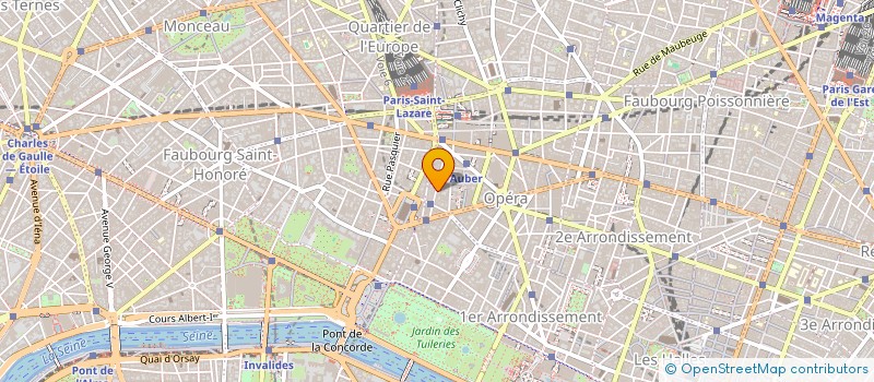 localisation de l'entreprise ACTION COMMUNICAT TRADUCTION EUROPEENNES  PARIS