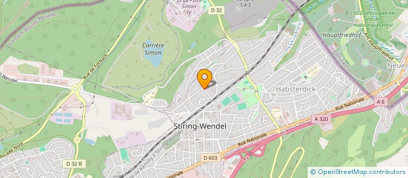 localisation de l'entreprise ACTION CONCEPT NETTOYAGE à SPICHEREN