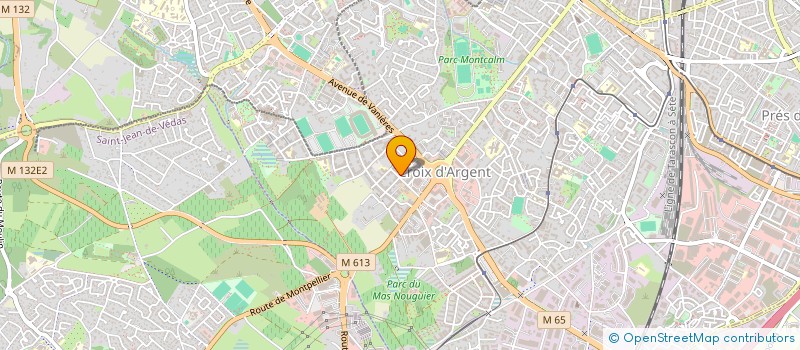localisation de l'entreprise ACTION CONFORT à MONTPELLIER