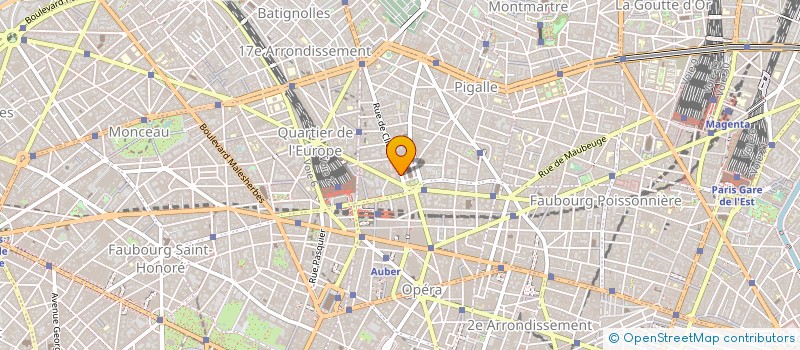 localisation de l'entreprise ACTION CONNAISSANCE FORMATION SURDITE  PARIS